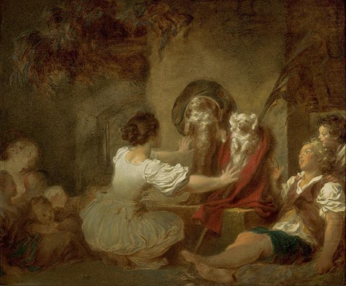Jean-Honore Fragonard Education is Everything china oil painting image